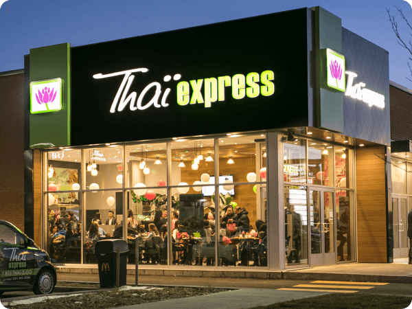 Thai express exterior