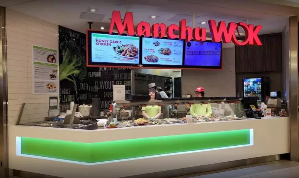 Manchu WOK interior